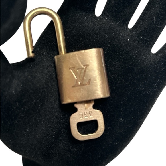 Louis Vuitton Brass Padlock with Key #330 - Picture 3 of 3
